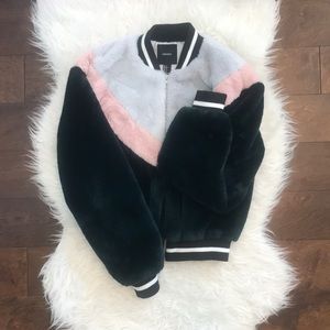faux fur jacket